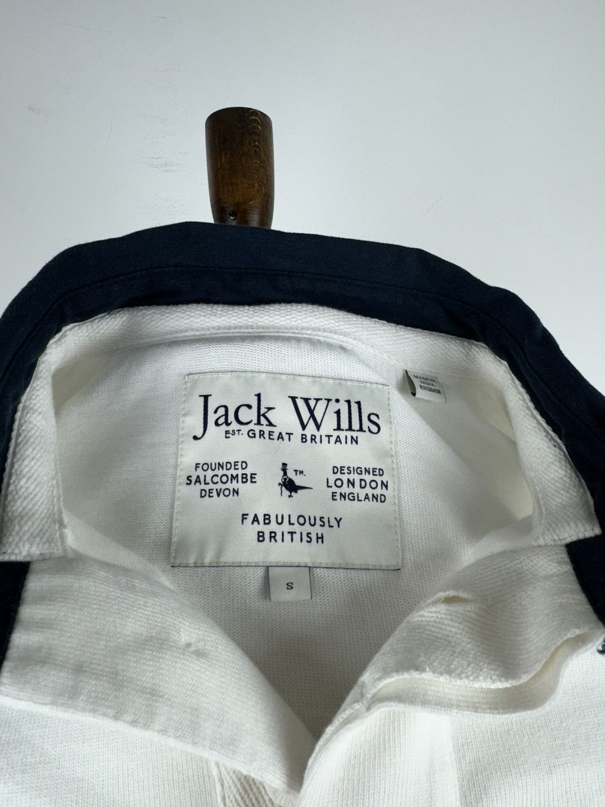 Jack Wills Men’s Jack Wills Long Sleeve Rugby Shirt size S Size US S / EU 44-46 / 1 - 5 Thumbnail