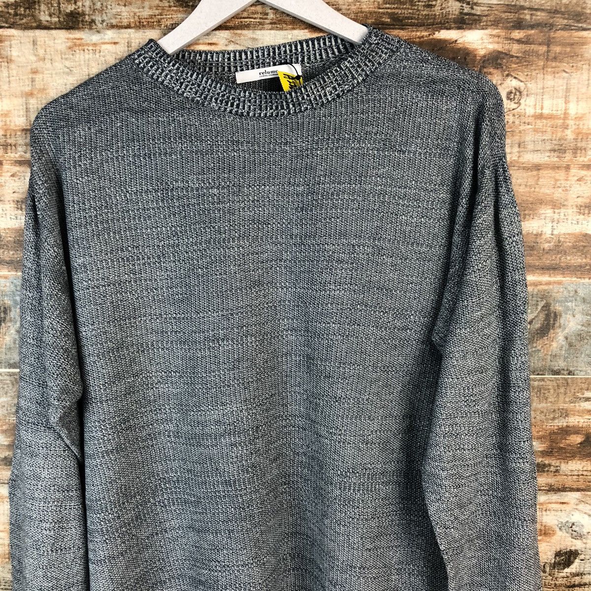 Homespun Knitwear × Japanese Brand × Journal Standard Relume journal standard Grey Knitwear #A2223 Size US M / EU 48-50 / 2 - 5 Thumbnail