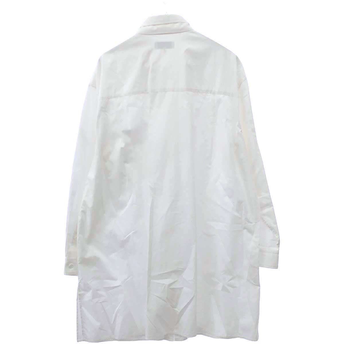 Yohji Yamamoto Yohji Yamamoto Pour Homme R-DOUBLE COLLAR FLY FRON Size US L / EU 52-54 / 3 - 2 Thumbnail