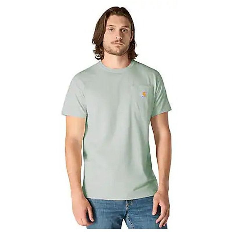 Carhartt NWT Carhartt Force Relaxed Pocket T-Shirt in Smoked Teal L Size US L / EU 52-54 / 3 - 1 Thumbnail