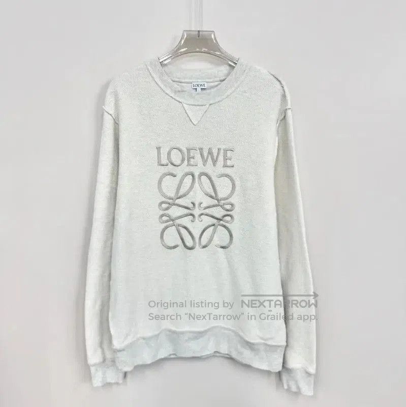 Loewe Loewe White Women's Sweatshirt . Size M / US 6-8 / IT 42-44 - 1 Thumbnail
