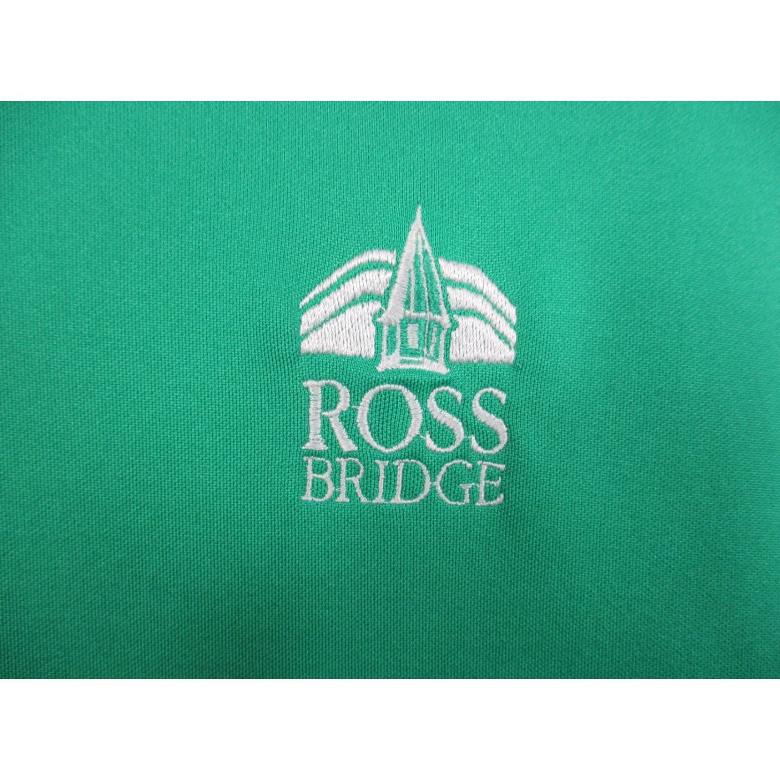 Nike Nike Polo Shirt Mens XL Green Short Sleeve Performance Golf Ross Bridge Size US XL / EU 56 / 4 - 2 Thumbnail