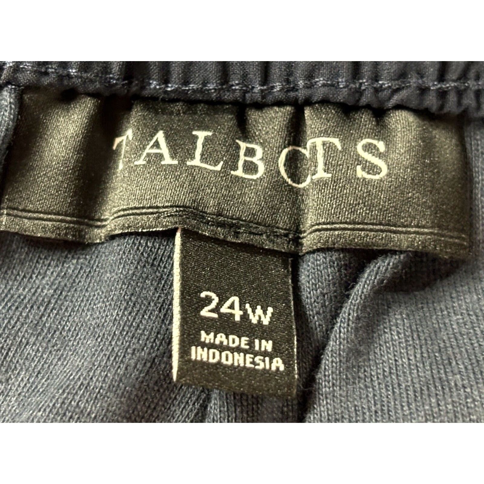 Talbots VINTAGE? (No) Talbots Pants 24W Plus Women Navy Lined Casual Performance Outdoors Hiking - Women - 24W - Navy - Polyester Blend - Casual Pants Size 42" / US 20 - 6 Thumbnail
