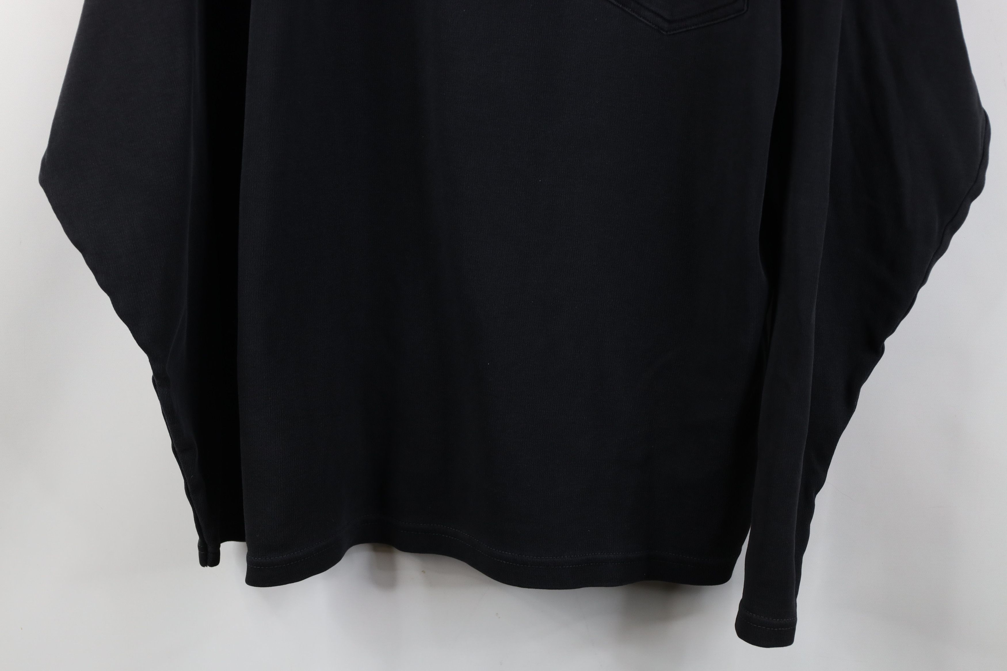 Vintage Vintage 90s Streetwear Cotton Ribbed Knit Mock Neck T-Shirt Size US XL / EU 56 / 4 - 3 Thumbnail