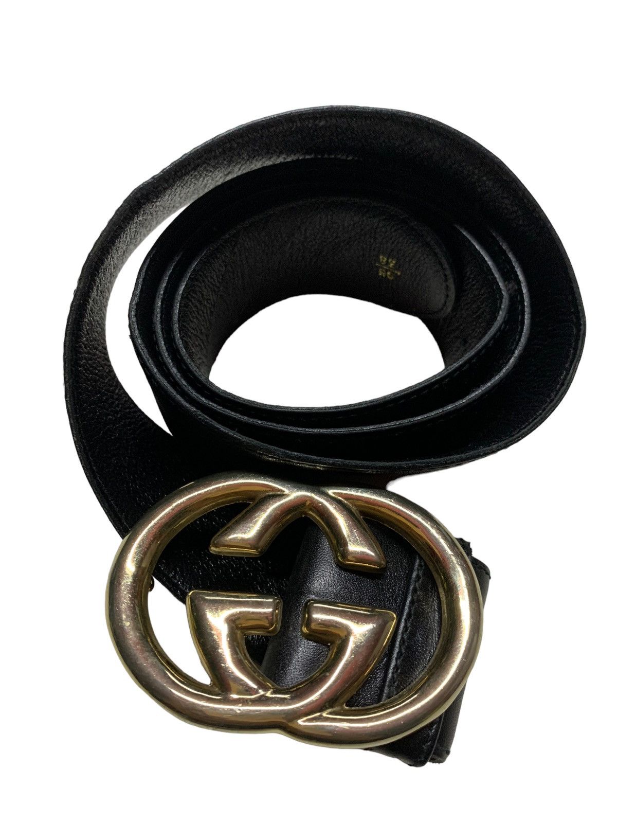 Gucci Gg buckle leather belt Gucci Size ONE SIZE - 5 Thumbnail