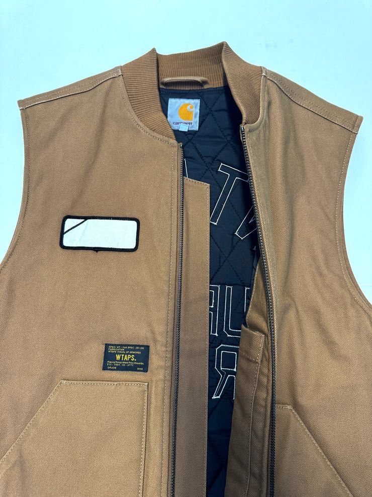 Wtaps Carhartt X WTAPS Brown Dearborn Vest Size US M / EU 48-50 / 2 - 4 Thumbnail