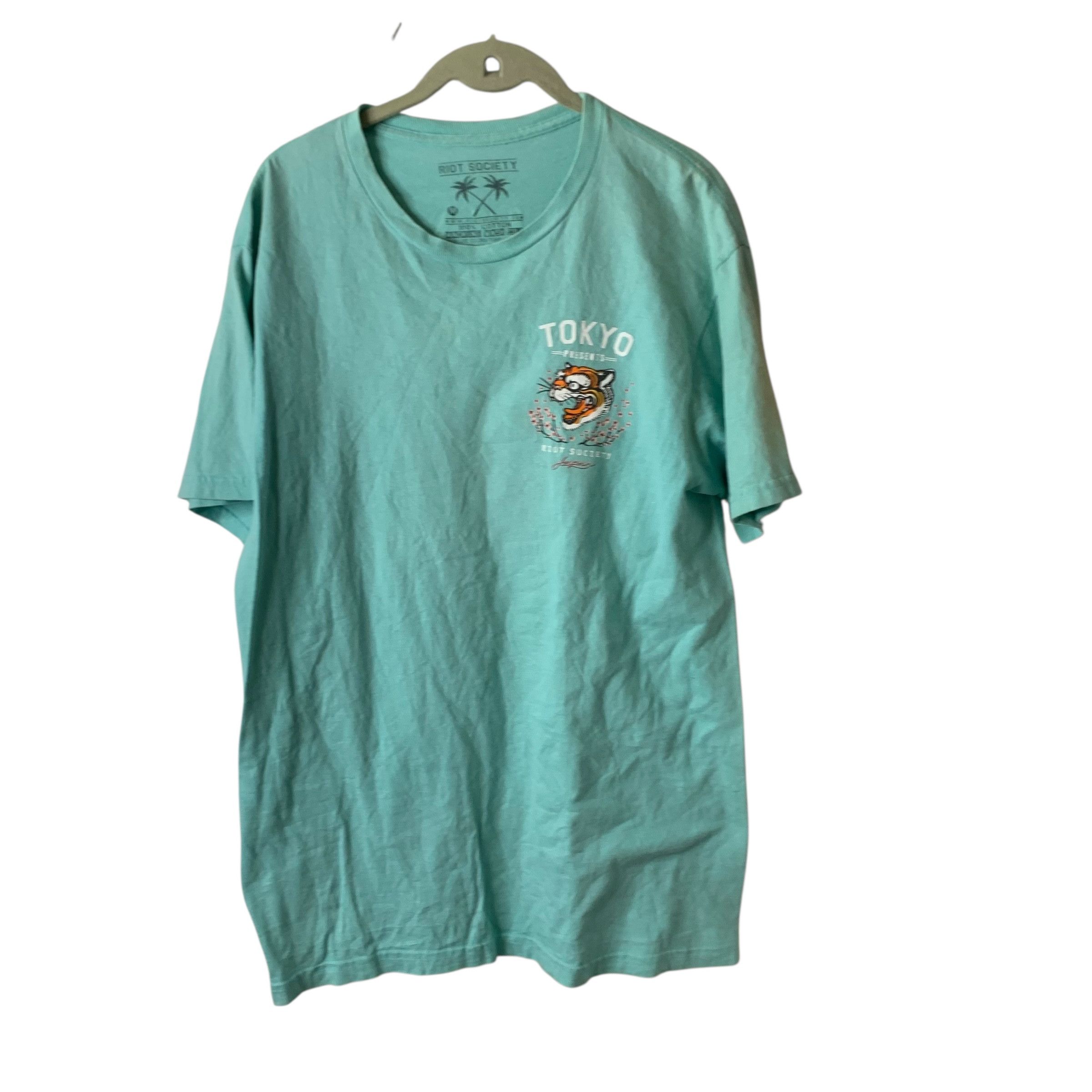 Riot Society Riot Society Tokyo Tiger Shirt Size US M / EU 48-50 / 2 - 2 Thumbnail