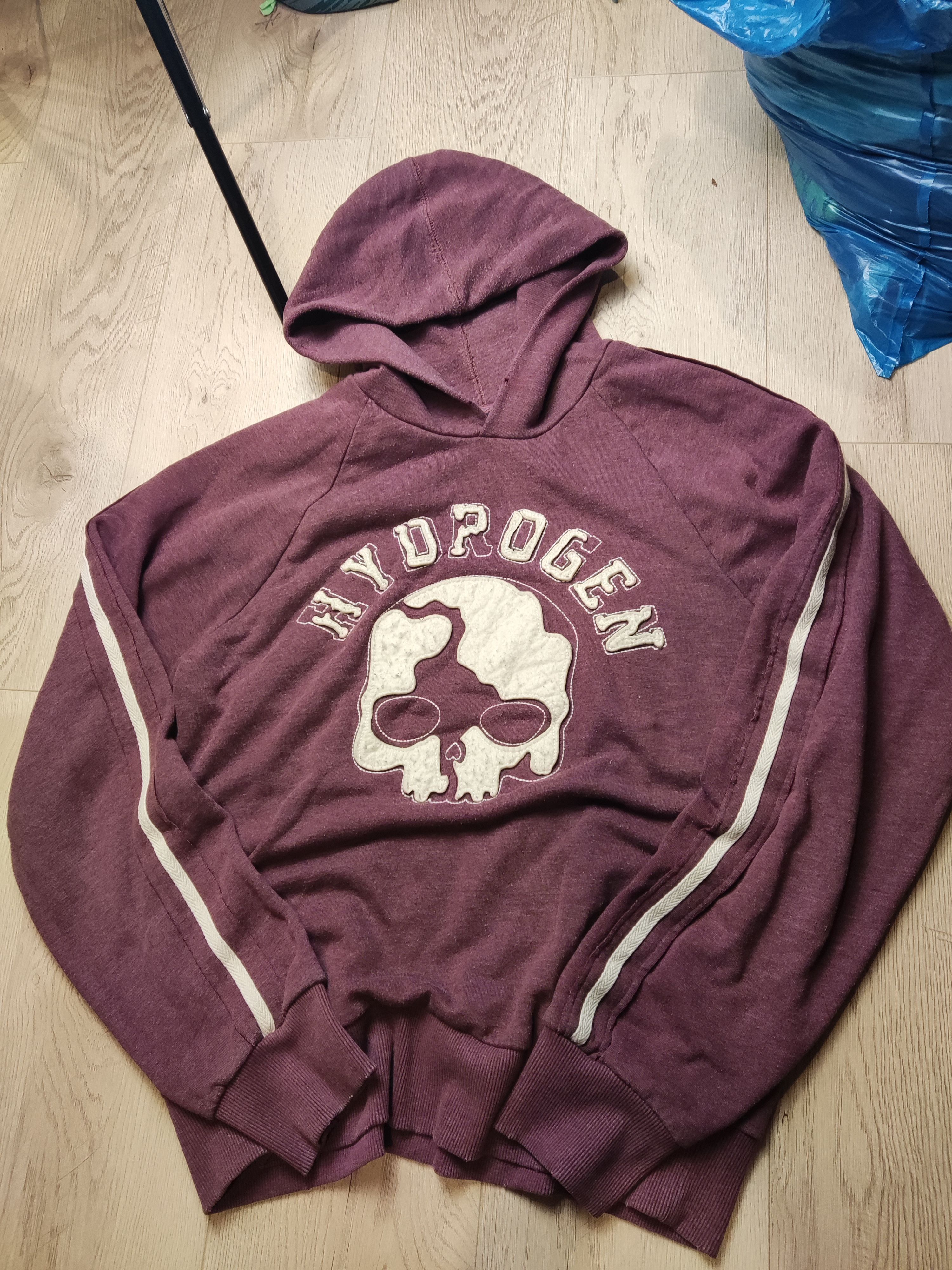 Hysteric Glamour HYDROGEN PATCHWORK SKULL HOODIES SWEATSHIRT Size US L / EU 52-54 / 3 - 15 Thumbnail