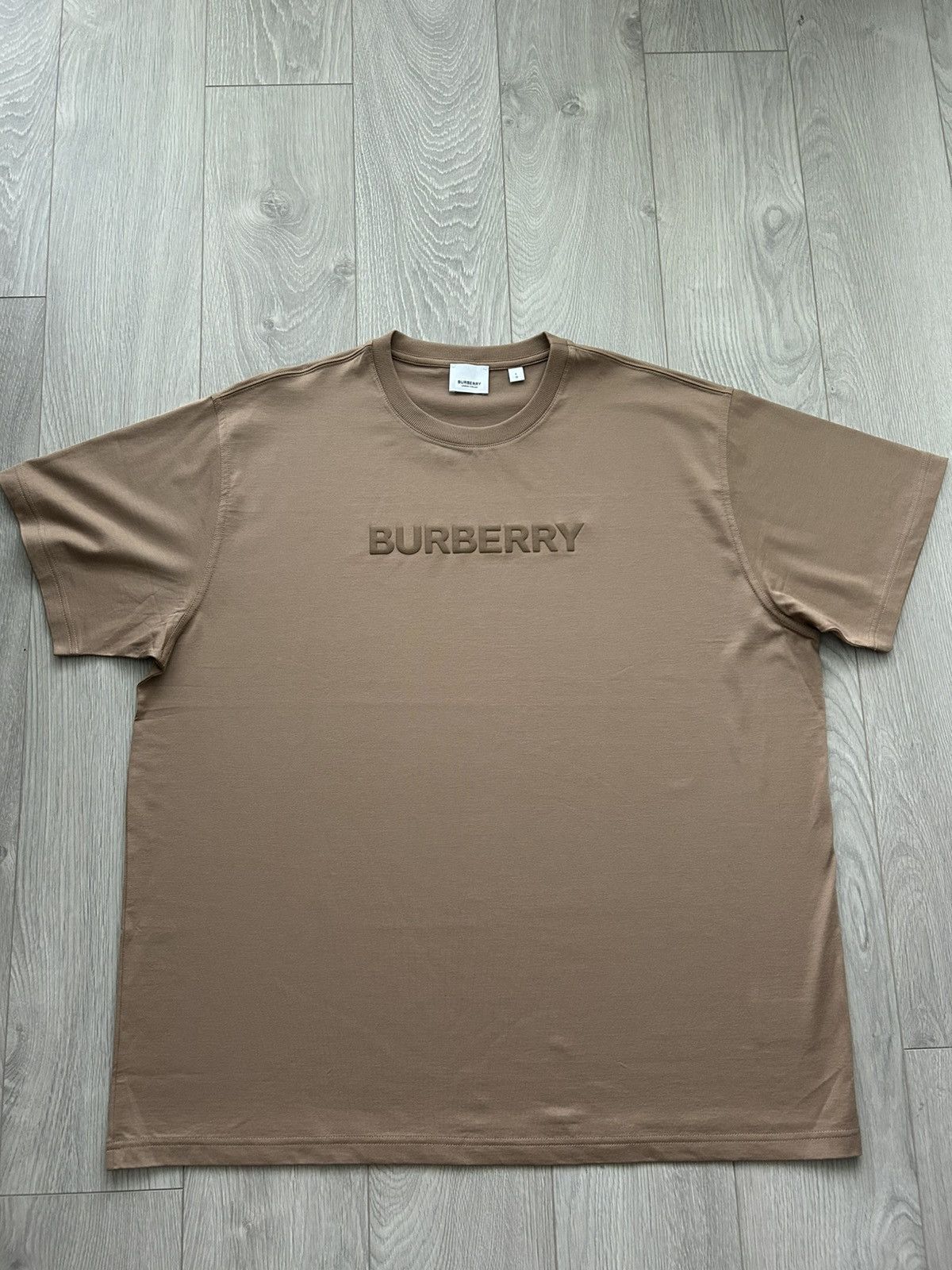 Burberry Burberry - Logo Cotton T-shirt Size US L / EU 52-54 / 3 - 3 Thumbnail