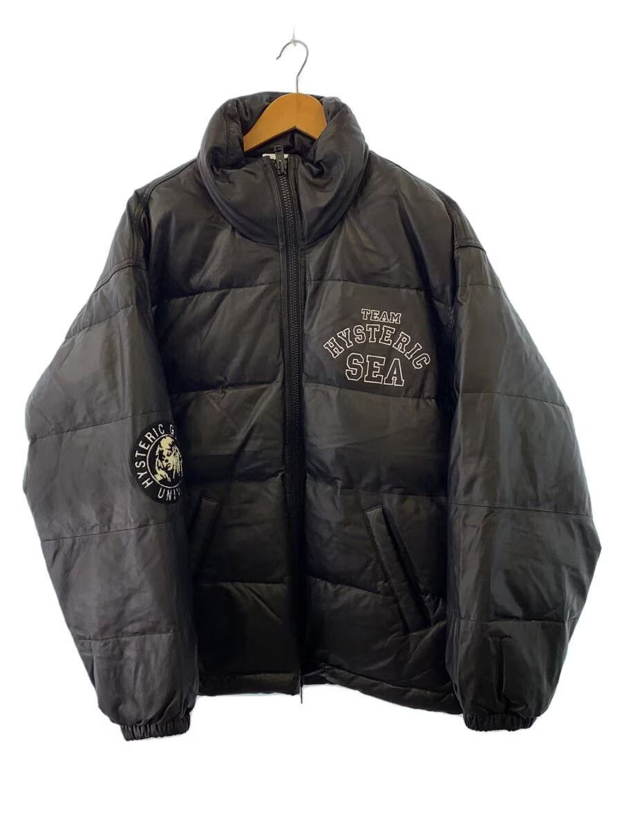 Hysteric Glamour Hysteric Glamour x Wind & Sea Sheepskin Down Jacket Black Size US M / EU 48-50 / 2 - 1 Thumbnail