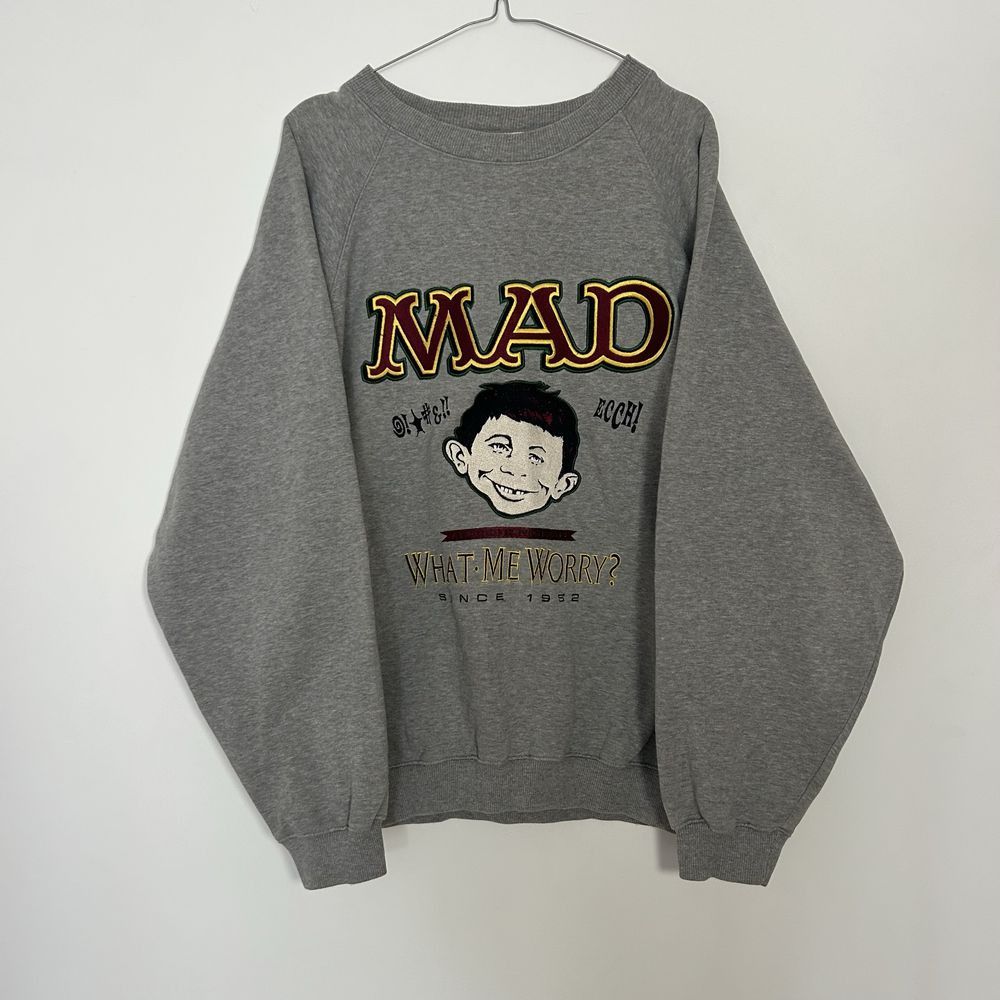 Vintage Vintage MAD TV Magazine Crew Neck Sweatshirt Size US XL / EU 56 / 4 - 2 Thumbnail