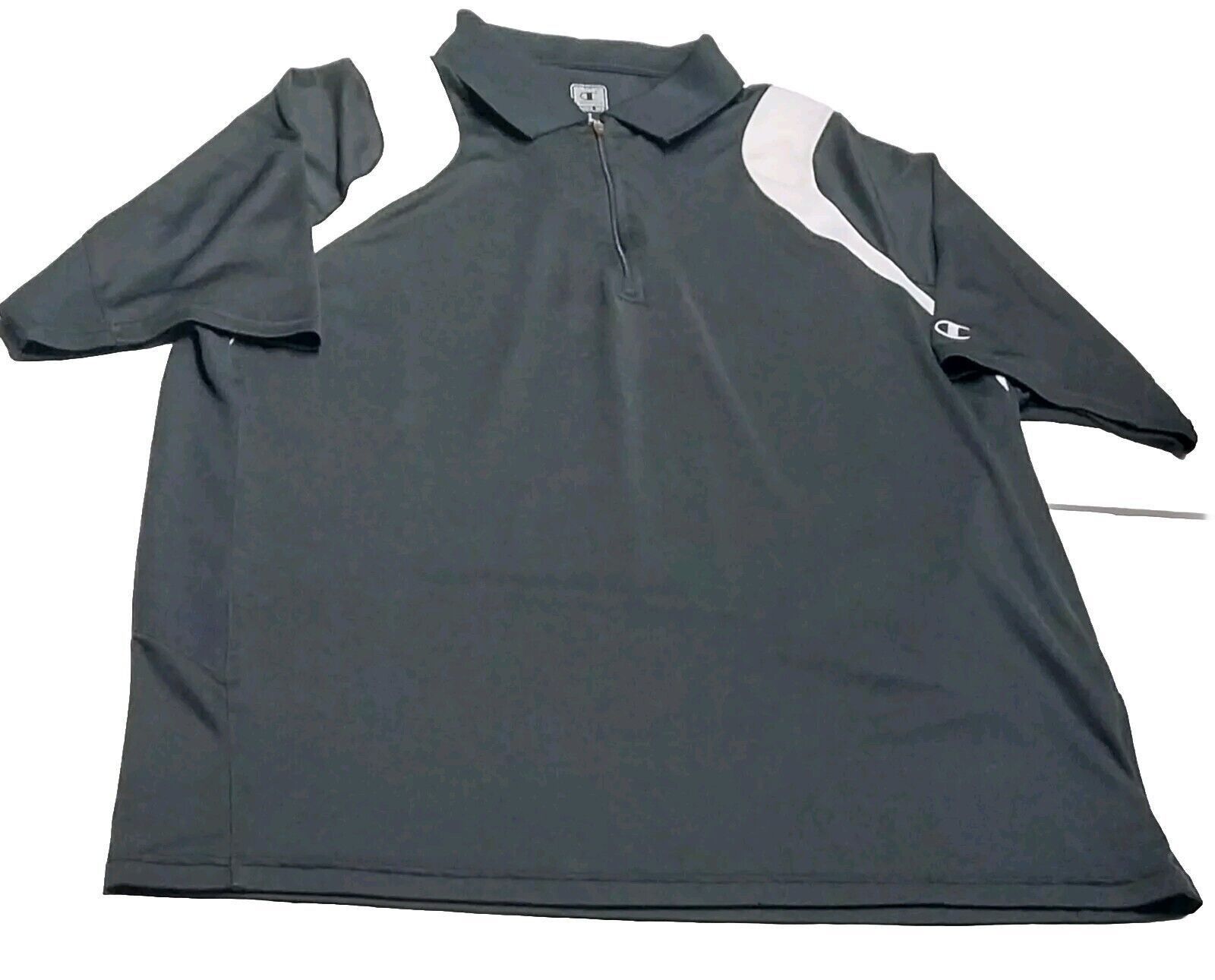 Champion Vintage Champion Mens L Black Golf Polo Shirt Double Dry Size US L / EU 52-54 / 3 - 1 Thumbnail