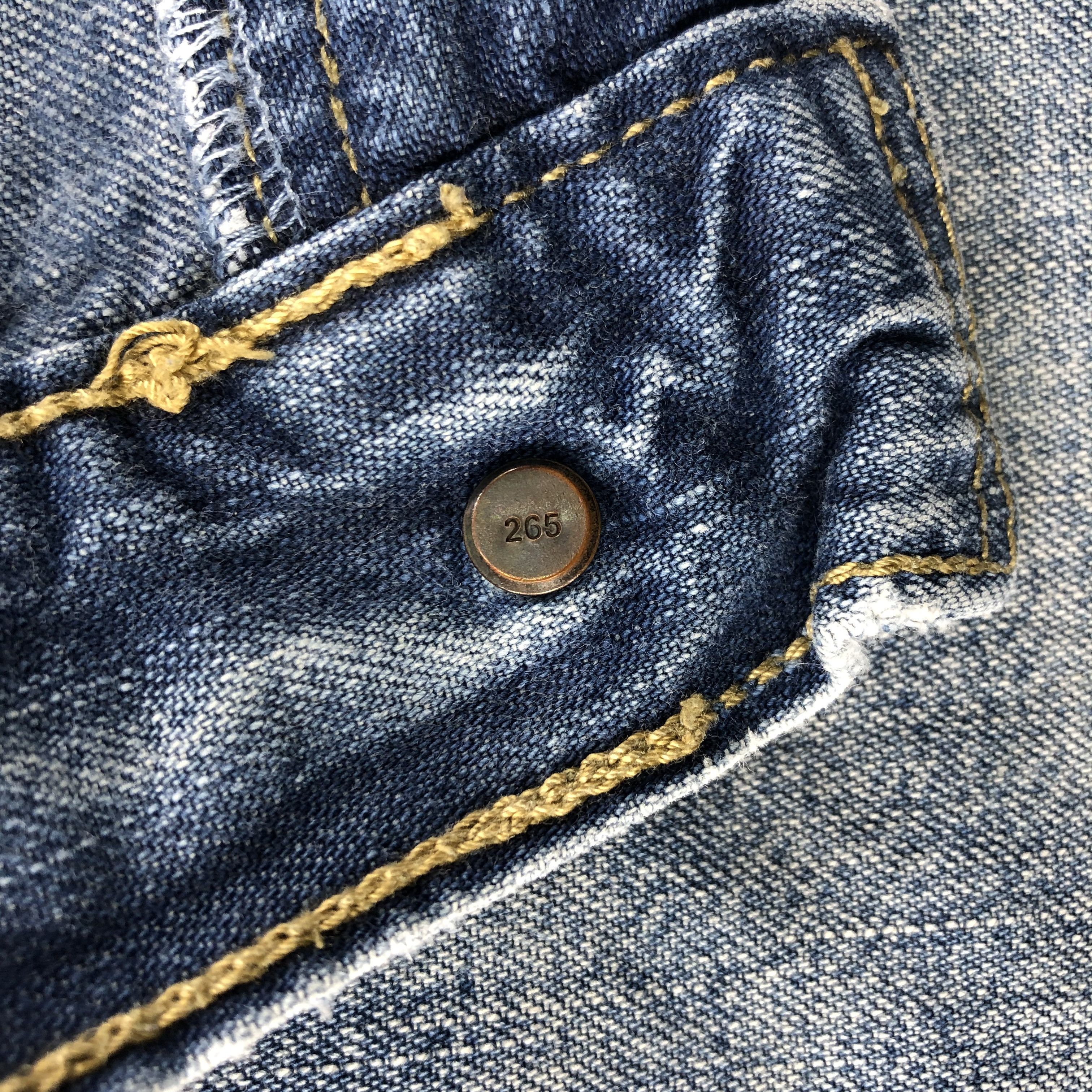 Levi's Vintage Levis Carpenter Jeans Faded Blue Baggy Size US 34 / EU 50 - 9 Thumbnail