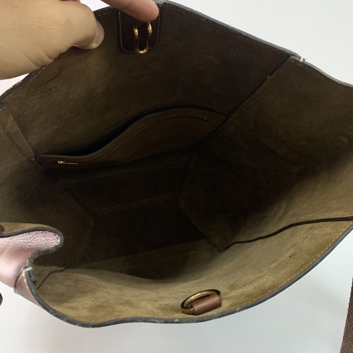 Celine Celine Leather Large Bucket Bag Size ONE SIZE - 7 Thumbnail