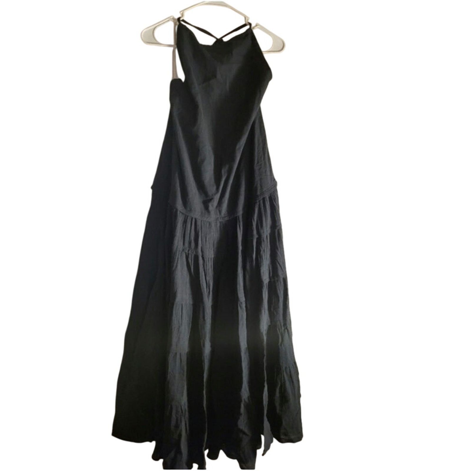 Free People New Somewhere Sunny Drop-Waist Boho Maxi Dress $118 XS Size XS / US 0-2 / IT 36-38 - 4 Thumbnail