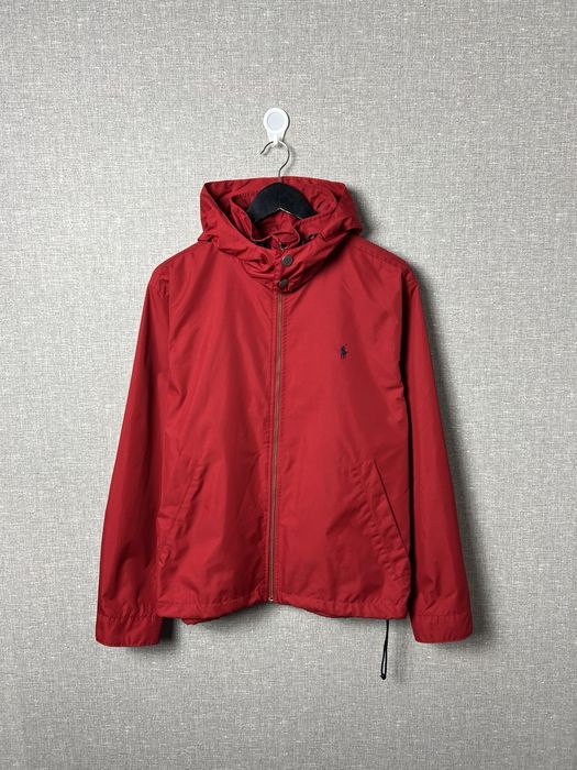 Polo ralph lauren men's outlet nylon hooded windbreaker jacket