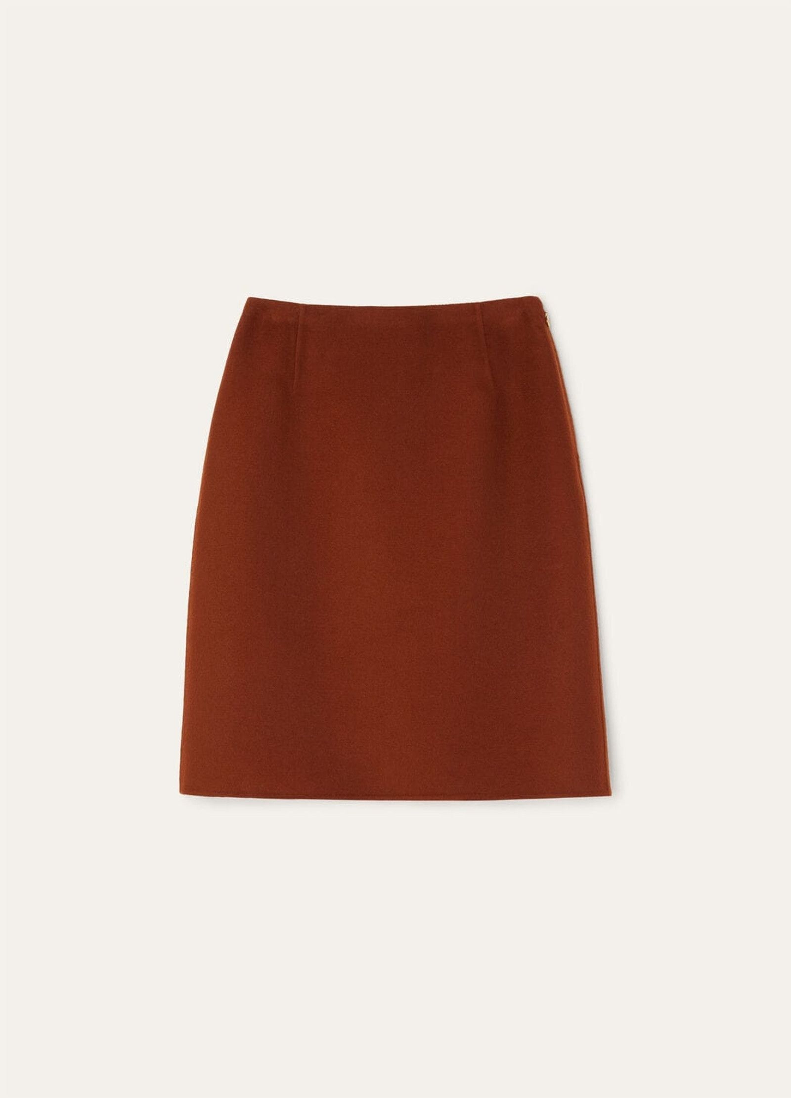 Loro Piana o1srvl11e0526 FAP0429 Vivian Mini Skirt in Brown Size 25" / US 0 / IT 36 - 8 Thumbnail