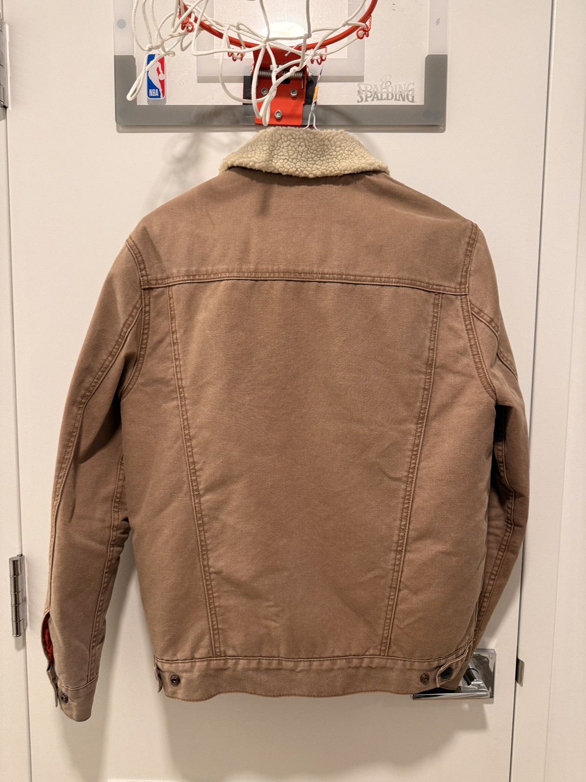 Superdry Superdry Shearling Denim Jacket Size US M / EU 48-50 / 2 - 2 Thumbnail