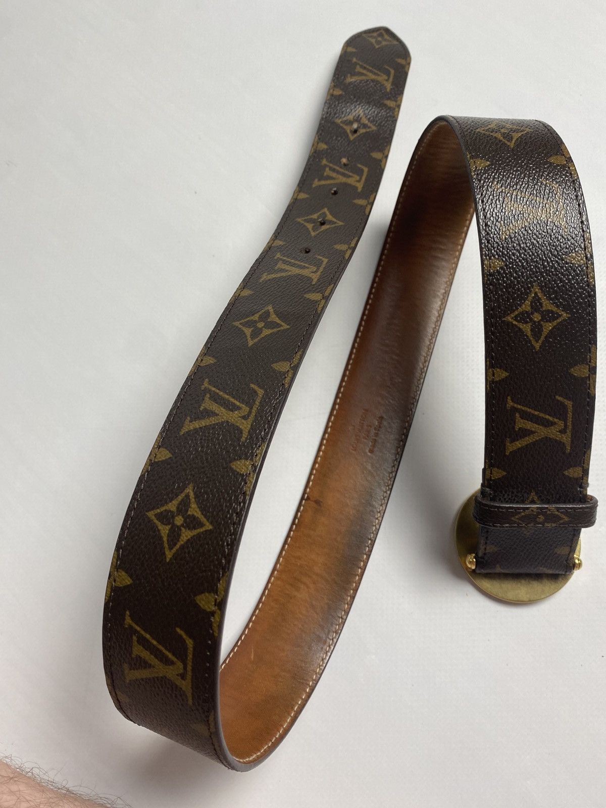 Louis Vuitton Louis Vuitton Monogram Belt Size ONE SIZE - 5 Thumbnail