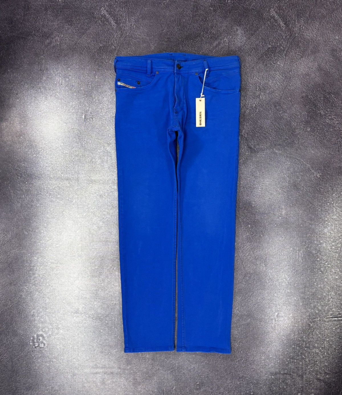 Diesel Diesel Iakop NWT Men’s Regular Slim Tapered Blue Jeans Size US 32 / EU 48 - 1 Thumbnail