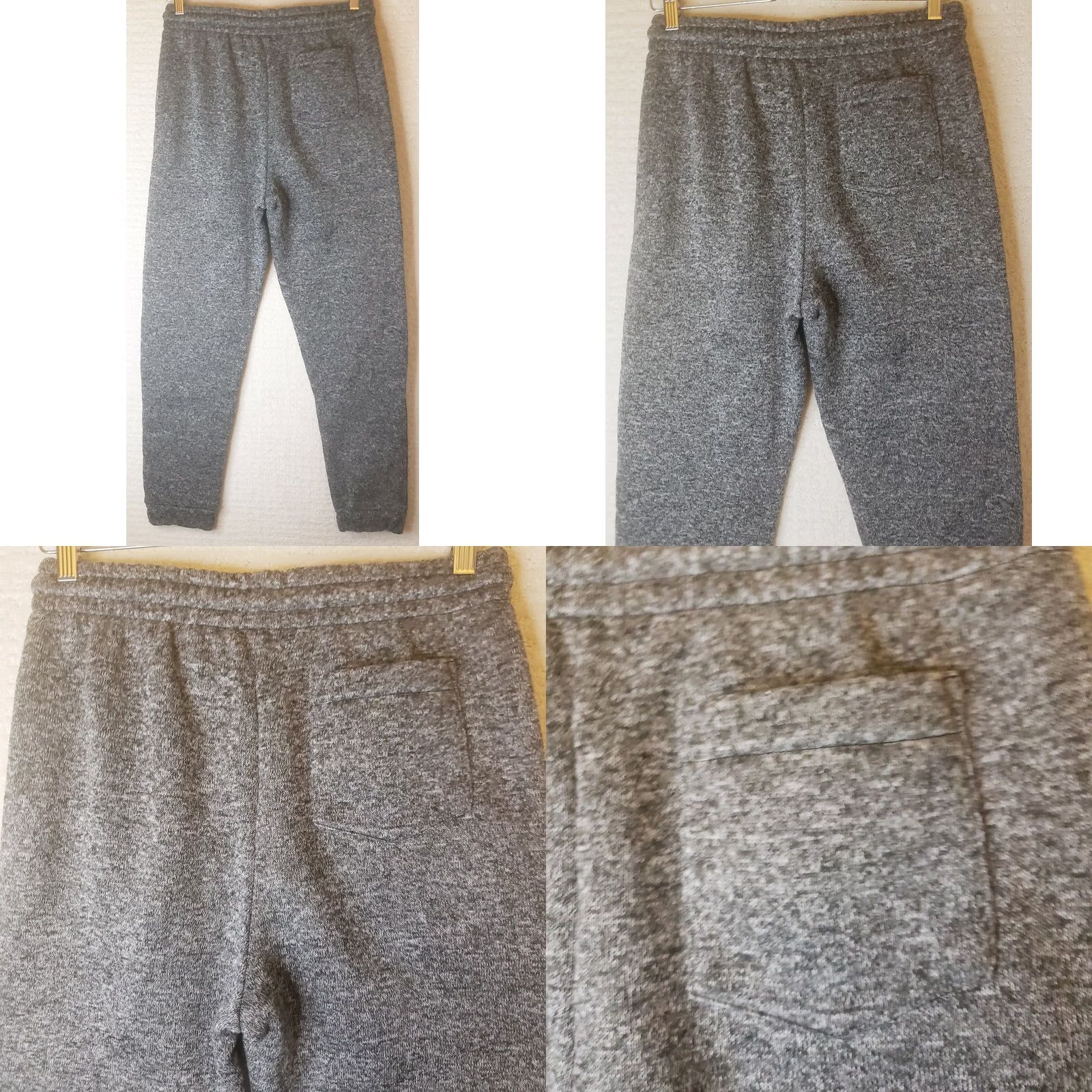 Vintage Logan and Martin Sport NYC Men's Gray M Joggers Knit Fleece Size US 31 - 8 Thumbnail