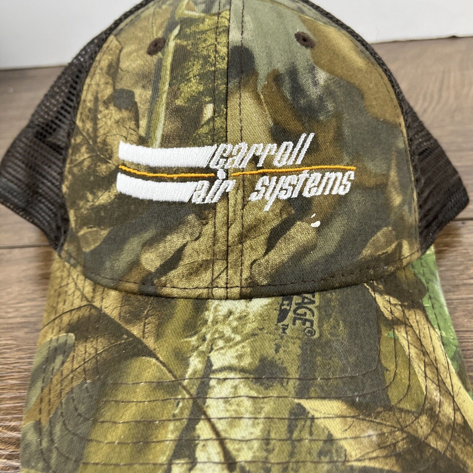 Other Carroll Air Systems Hat Camo Green Hat Adjustable Green Adul Size ONE SIZE - 7 Thumbnail