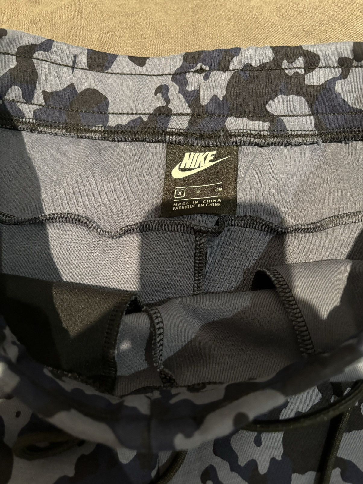 Nike Nike blue camo tech fleece hoodie + pants + shorts Size US S / EU 44-46 / 1 - 16 Thumbnail