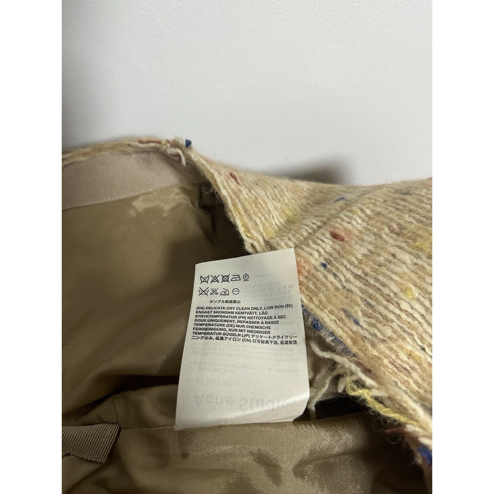 Acne Studios AW/15 Acne Studios Fury Dot Tweed Style Middle Length Skirt Size 28" / US 6 / IT 42 - 13 Thumbnail