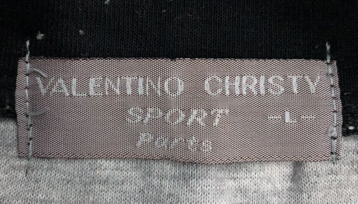 Valentino Valentino Christy Sport 1/4 Zip Pullover Black/Grey Size L Size US L / EU 52-54 / 3 - 8 Thumbnail