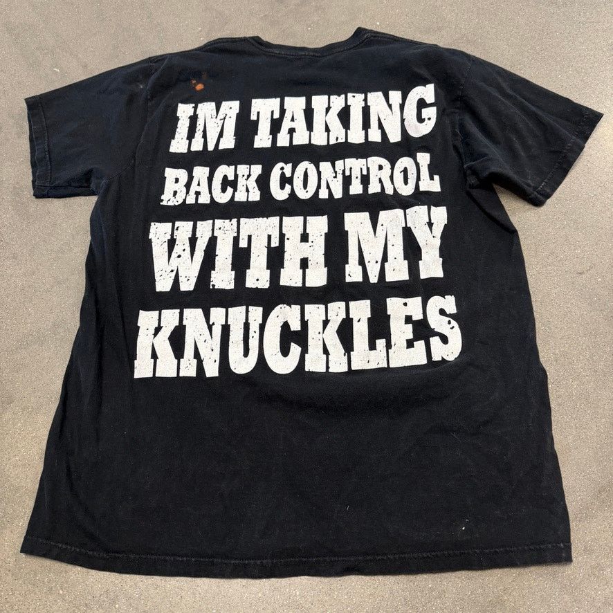 Vintage Five Finger Death Punch Shirt XL Taking Back Control Knuckle Size US XL / EU 56 / 4 - 5 Thumbnail