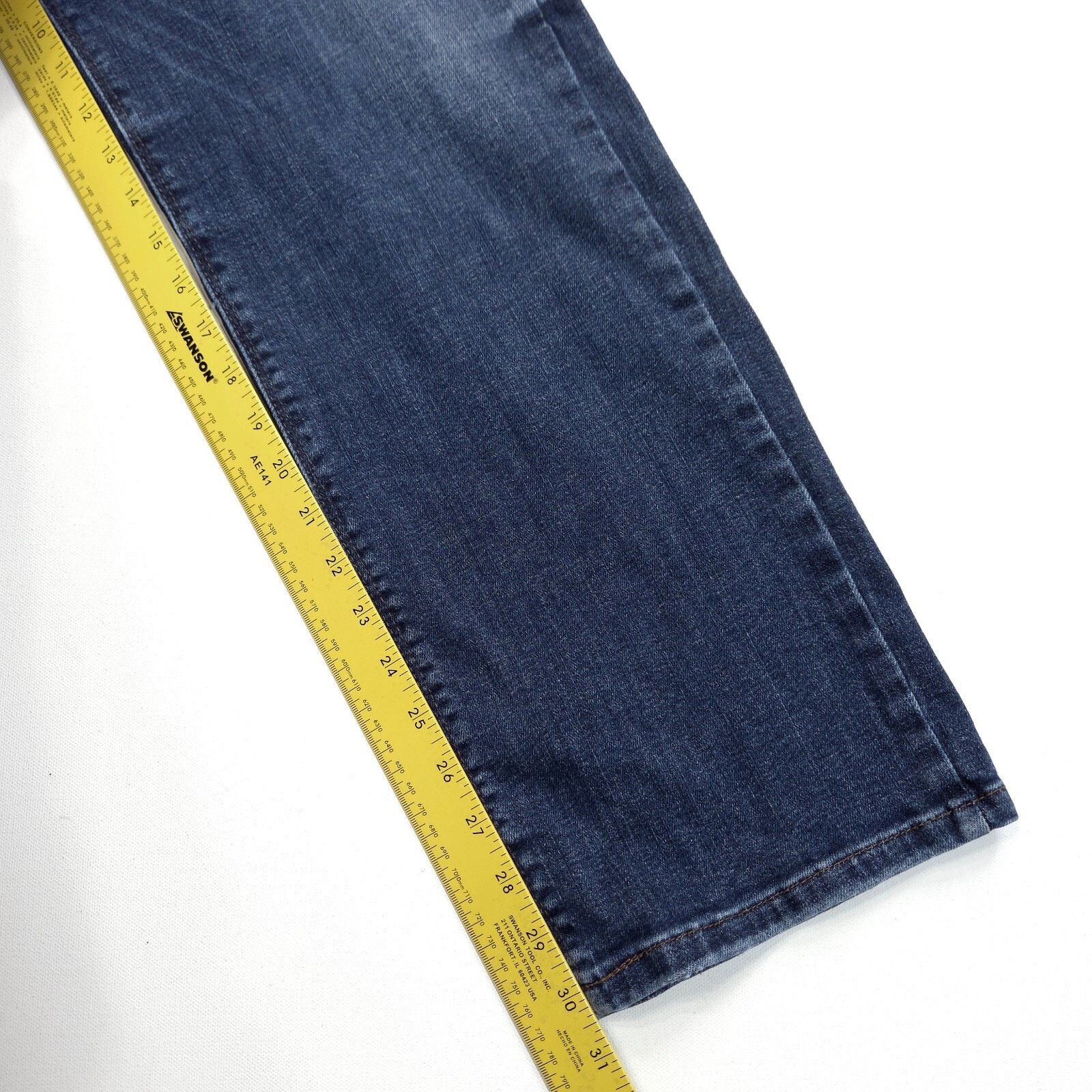 Mott & Bow Mott and Bow Slim Jeans Mens 38x30 Denim Stretch Dark Wash Size US 38 / EU 54 - 6 Thumbnail