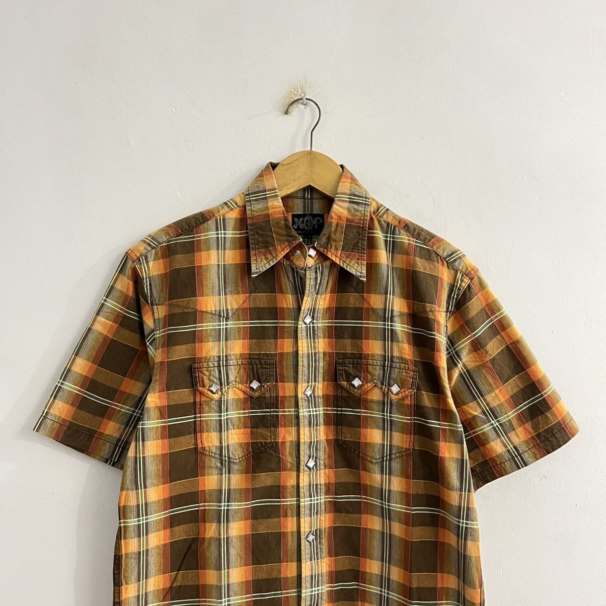 Japanese Brand Motorcycle Garments Vintage Blue Japan Western Shirt Size US M / EU 48-50 / 2 - 2 Thumbnail