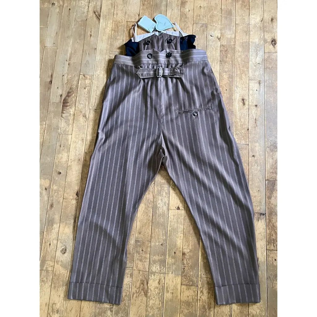 Vivienne Westwood Vivienne Westwood Striped Corset Trousers Size US 32 / EU 48 - 4 Thumbnail