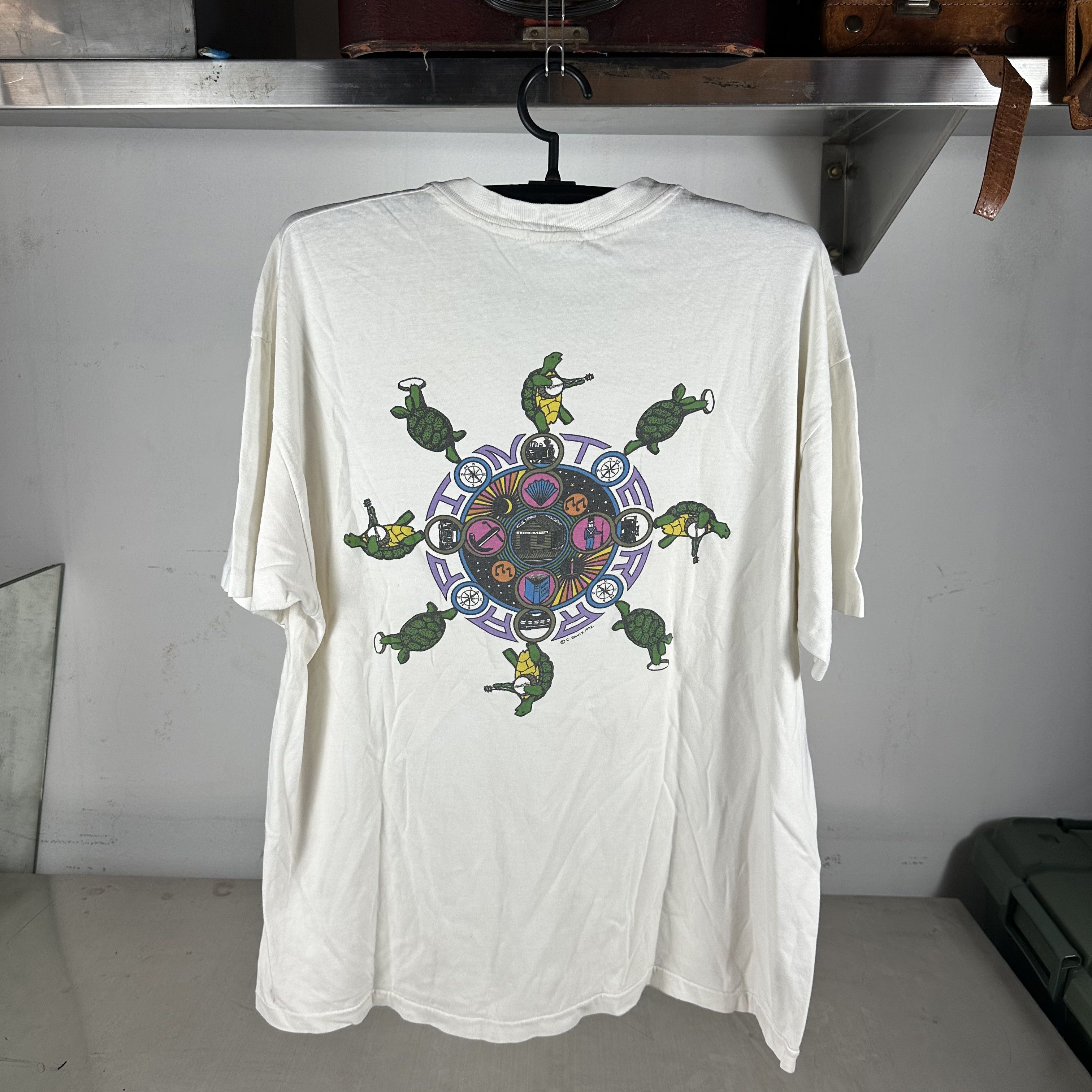 Vintage 1992 Grateful Dead Terrapin Station Rock Band Tee