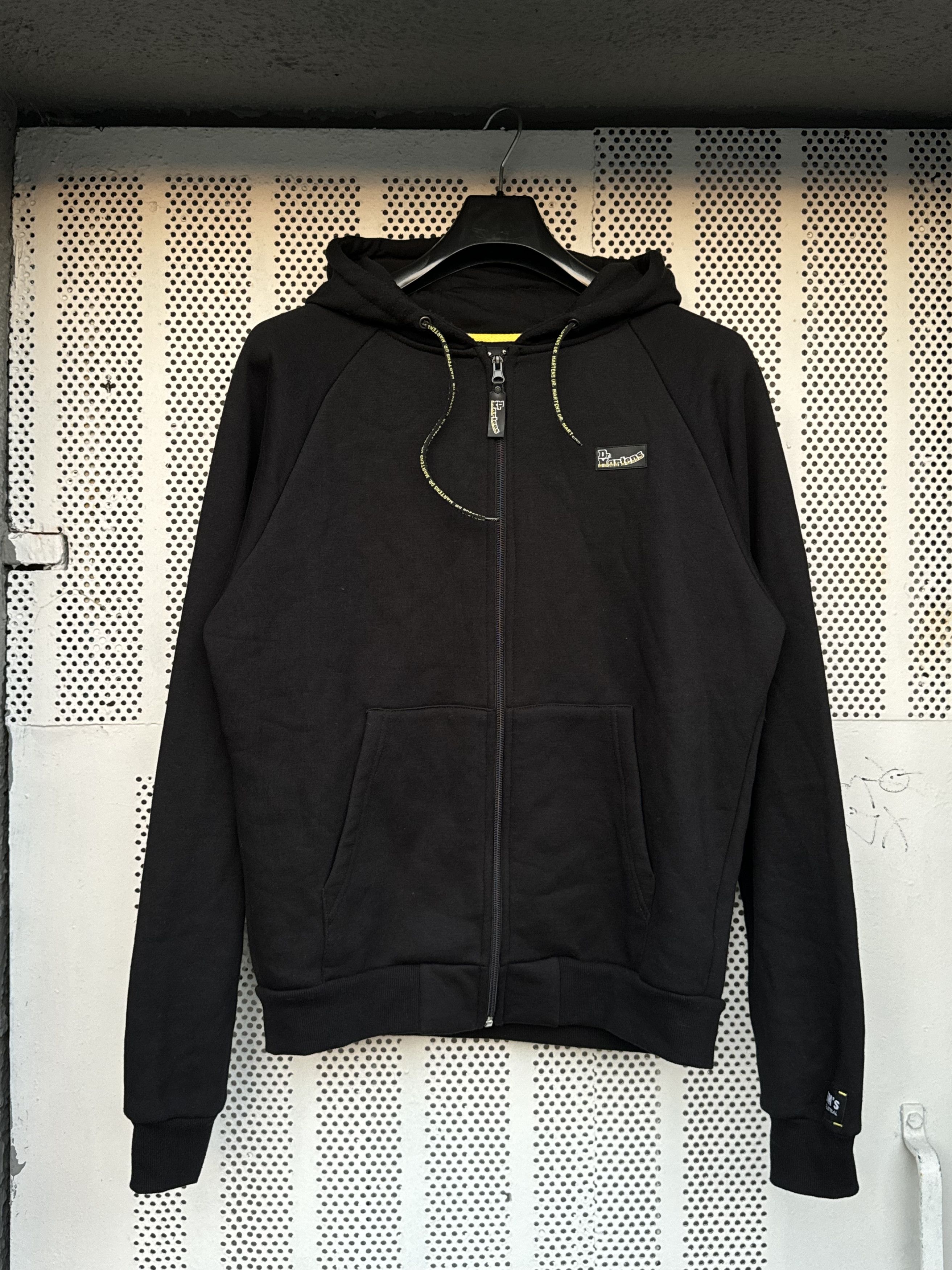 Dr. Martens Dr Martens Vintage 90s Zip Hoodie Black Big Logo M Size US M / EU 48-50 / 2 - 2 Thumbnail