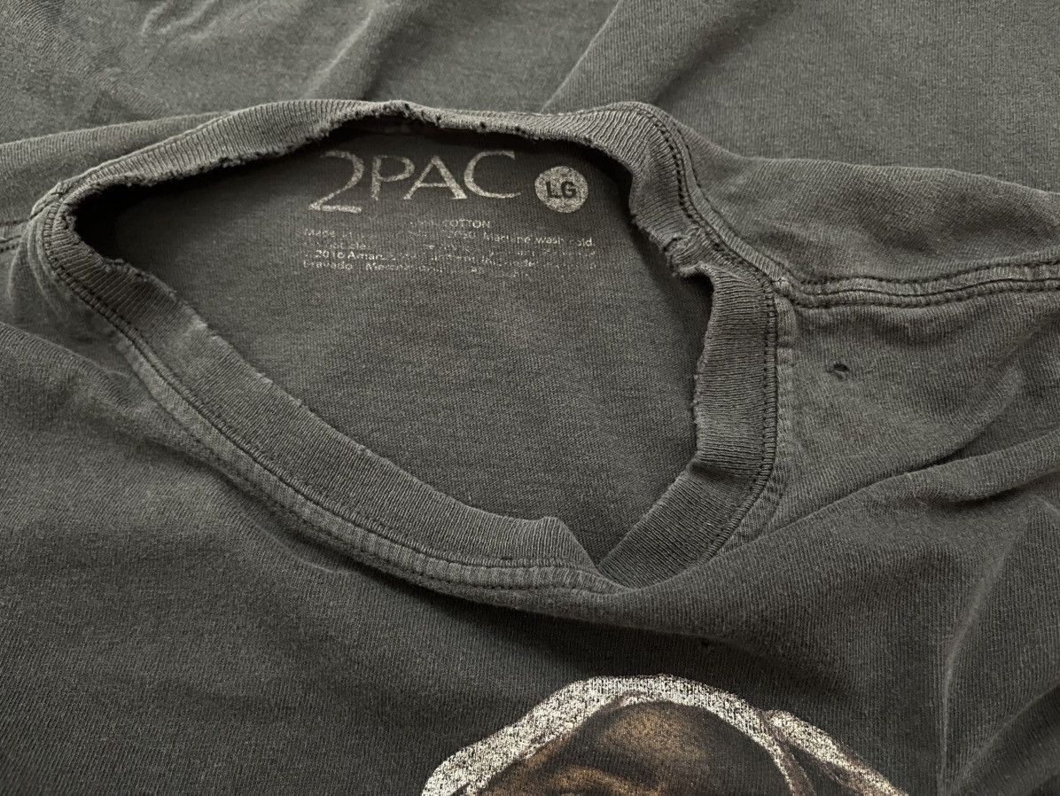 Rap Tees × Vintage Vintage Tupac Keep Ya Head Up T-Shirt Size US L / EU 52-54 / 3 - 4 Thumbnail