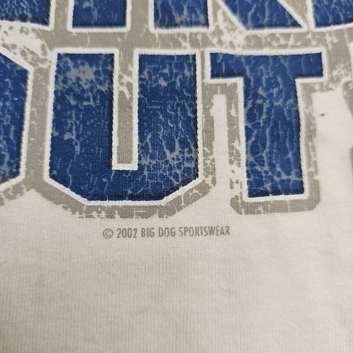 Big Dogs VINTAGE Big Dogs T-Shirt Men 4XL White Double Sided 2002 Print Working Out Thing Shirt Size US XXL / EU 58 / 5 - 3 Thumbnail