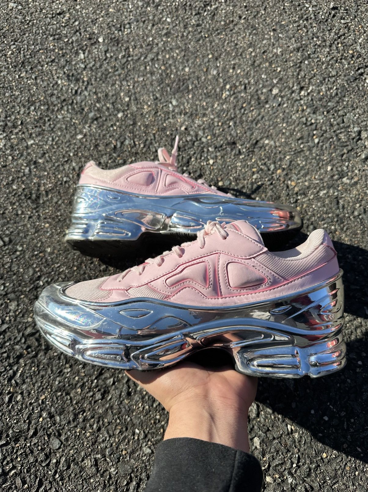 Raf Simons Raf Simons Mirrored Clear Pink Size US 11.5 / EU 44-45 - 10 Thumbnail