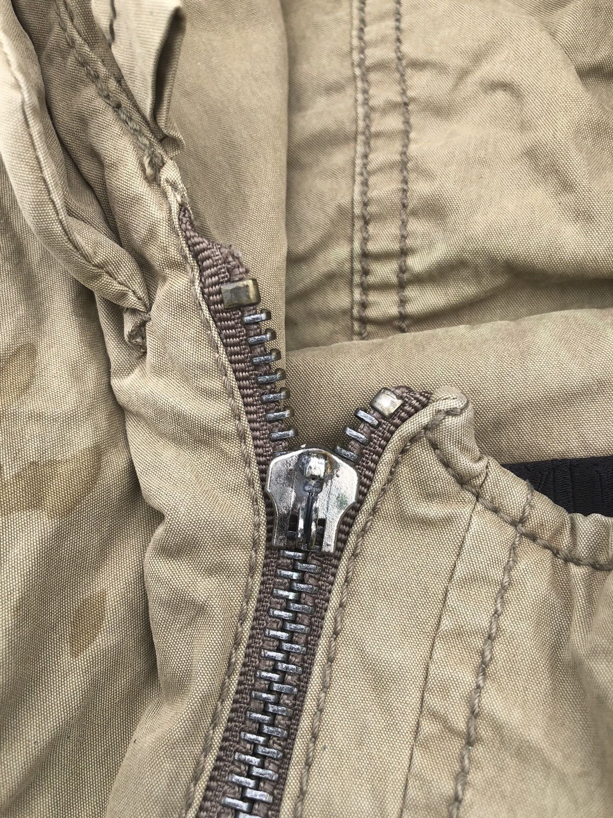 Japanese Brand Vintage Japanese Brands Evisu Military Zipper hoodie Jacket Size L / US 10 / IT 46 - 12 Thumbnail
