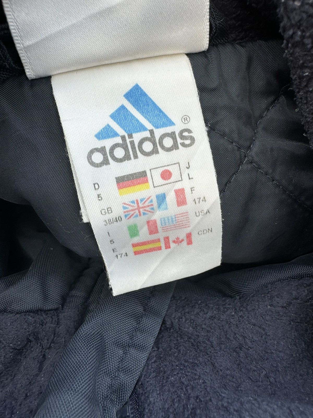 Adidas × Vintage Vintage 90’s adidas jacket Size US L / EU 52-54 / 3 - 7 Thumbnail