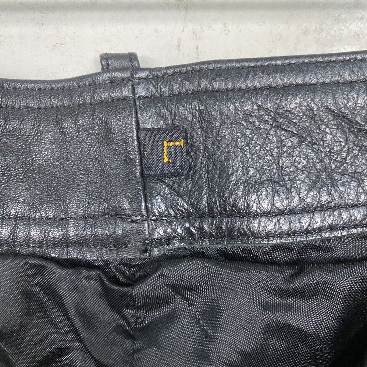 Genuine Leather × Japanese Brand × Leather Unbranded leather pant Size US 32 / EU 48 - 12 Thumbnail