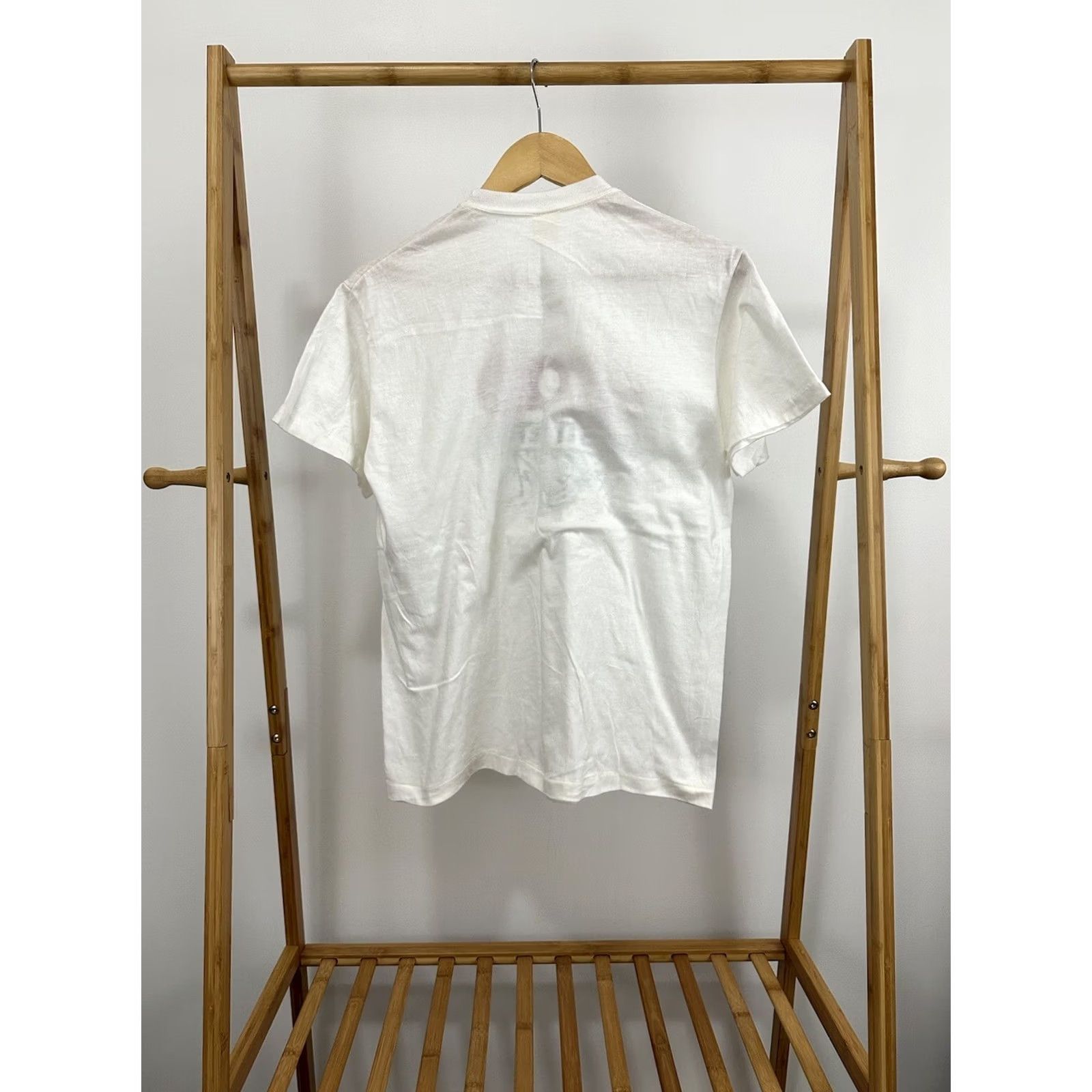 Vintage VINTAGE 80s Arab Does It Better Funny Novelty Pest Company Promo 50/50 T-Shirt L White Mens Size US L / EU 52-54 / 3 - 4 Thumbnail