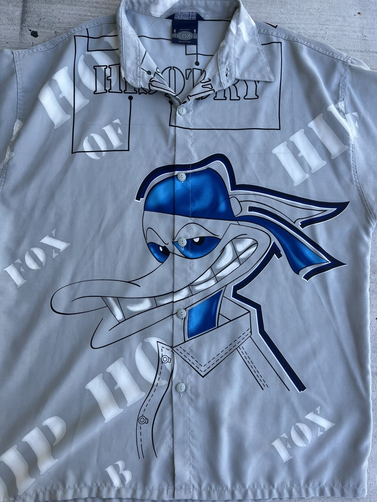 Fox Racing Vintage FOX Collection "History of Hip Hop" Shirt – XL – Y2K Size US XL / EU 56 / 4 - 3 Thumbnail