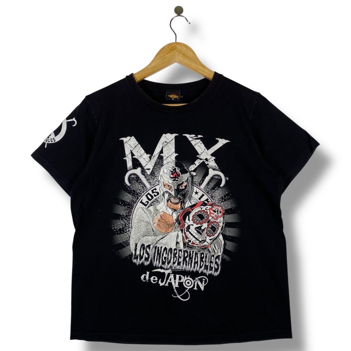 WCW/nWo EN SERIO BUSHI New Japan Pro Wrestling Graphic Tee Shirt Size US M / EU 48-50 / 2 - 1 Thumbnail
