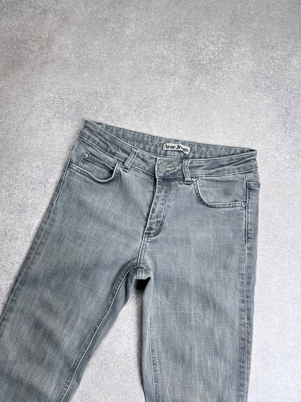 Acne Studios × Japanese Brand × Vintage Vintage Acne Studios Gray Denim Jeans Y2K 28x32 Size US 28 / EU 44 - 2 Thumbnail