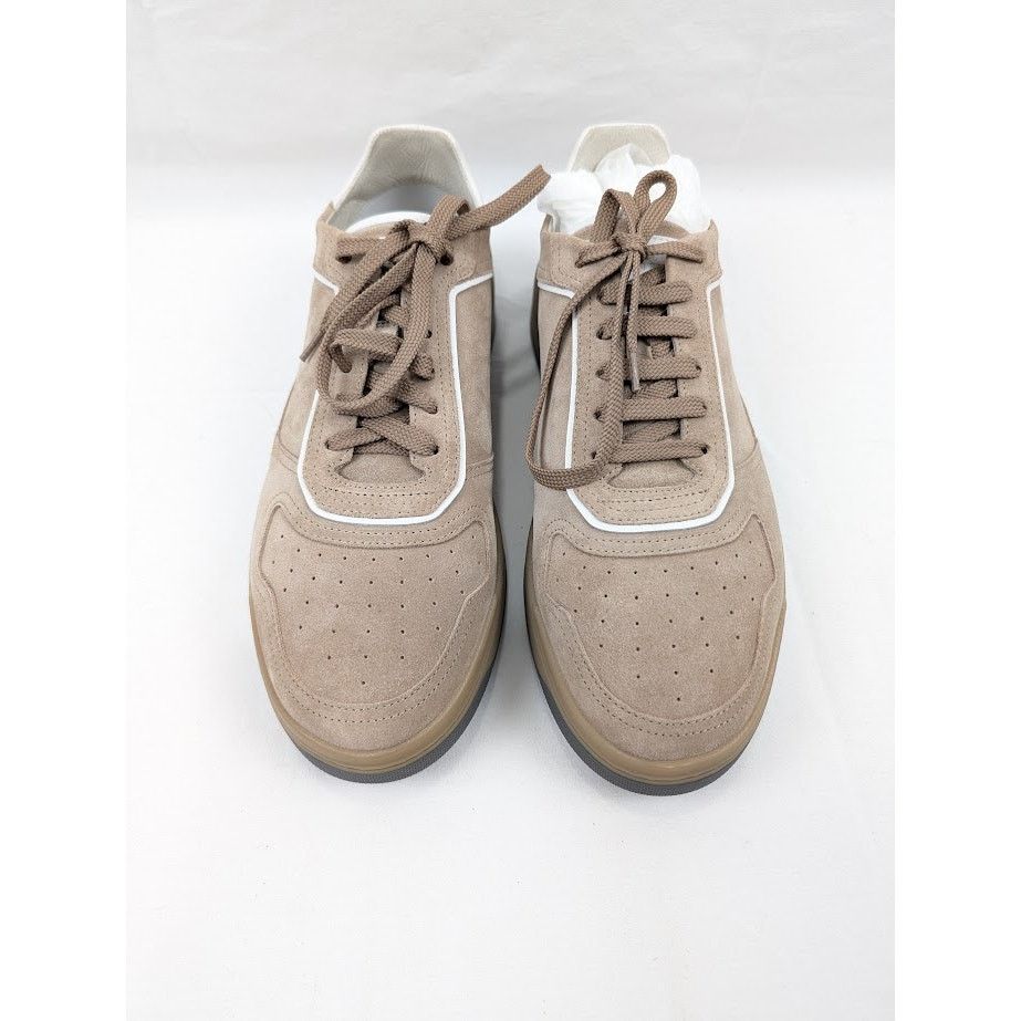 Brunello Cucinelli o1rshd1 Suede Low-Top Sneakers in Beige Size US 9.5 / EU 42-43 - 13 Thumbnail