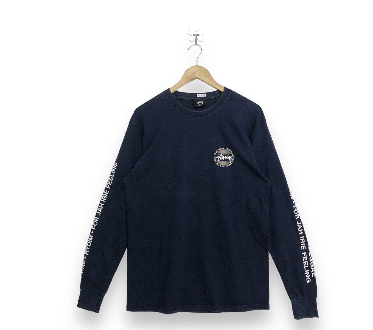 Stussy Stussy Reggae Roots For Jah Irie Feeling Long Sleeve Tee Size US M / EU 48-50 / 2 - 2 Thumbnail