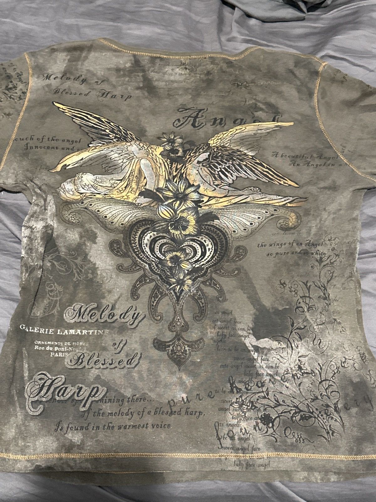 Travis Scott Vintage Y2K half sleeve top Size S / US 4 / IT 40 - 6 Thumbnail