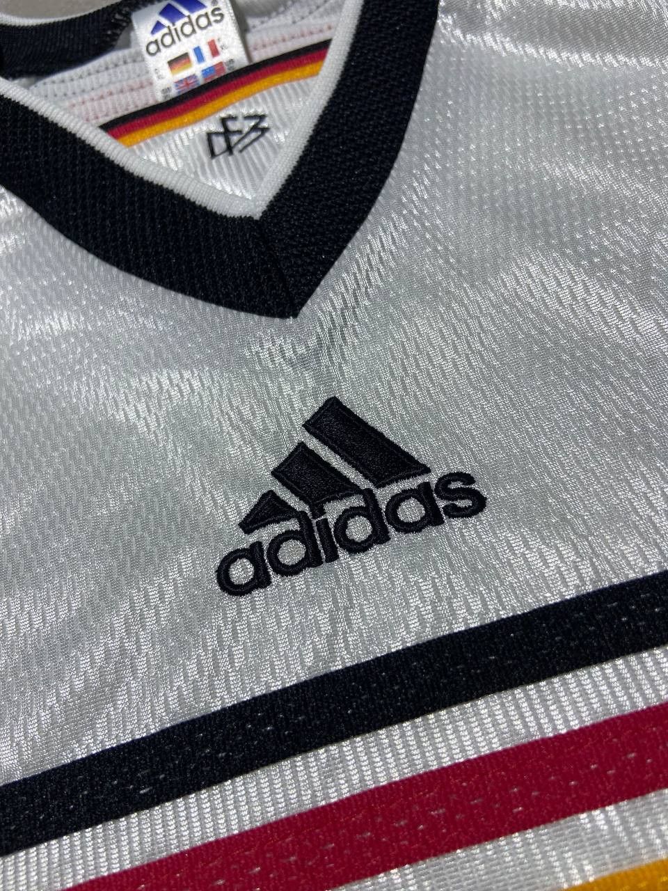 Adidas Germany U19 Home football shirt 1998 Soccer Jersey Size XL Size US XL / EU 56 / 4 - 5 Thumbnail