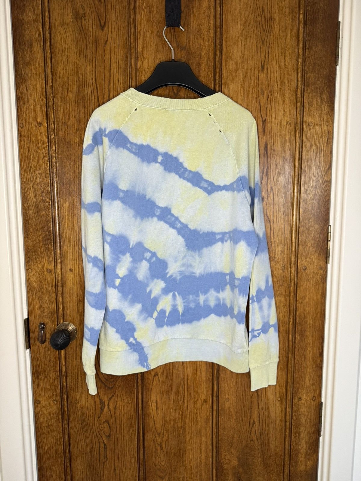 Saint Laurent Paris SS16 Saint Laurent tie dye thrashed sweater crew Hedi grail Size US L / EU 52-54 / 3 - 18 Thumbnail